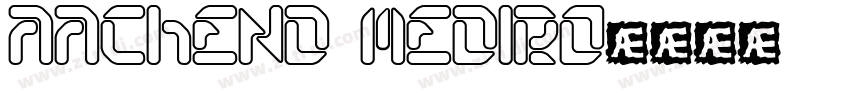 AachenD MediRo字体转换